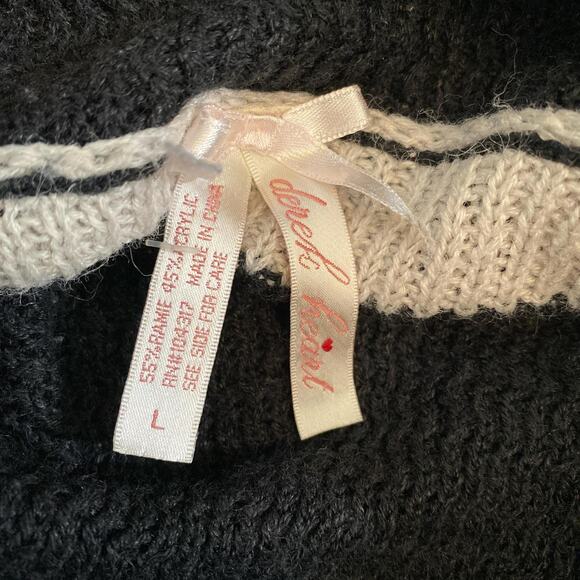 Vintage striped sweater mini dress - Picture 3 of 3